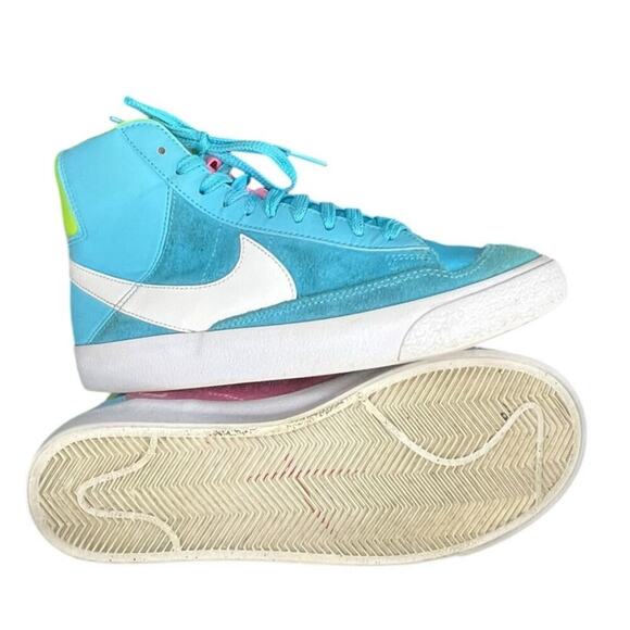 ***SOLD*** Girl Nike Blazer Mid 77 Dance Leather Athletic Sneaker Size 6.5Y - Picture 5 of 7